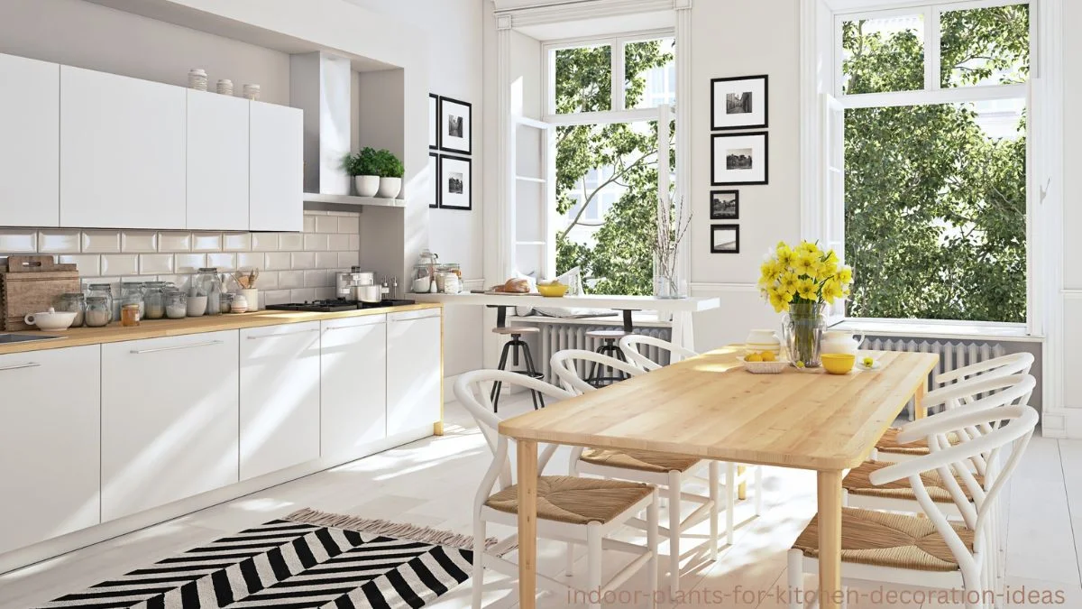 indoor plants for kitchen decoration ideas