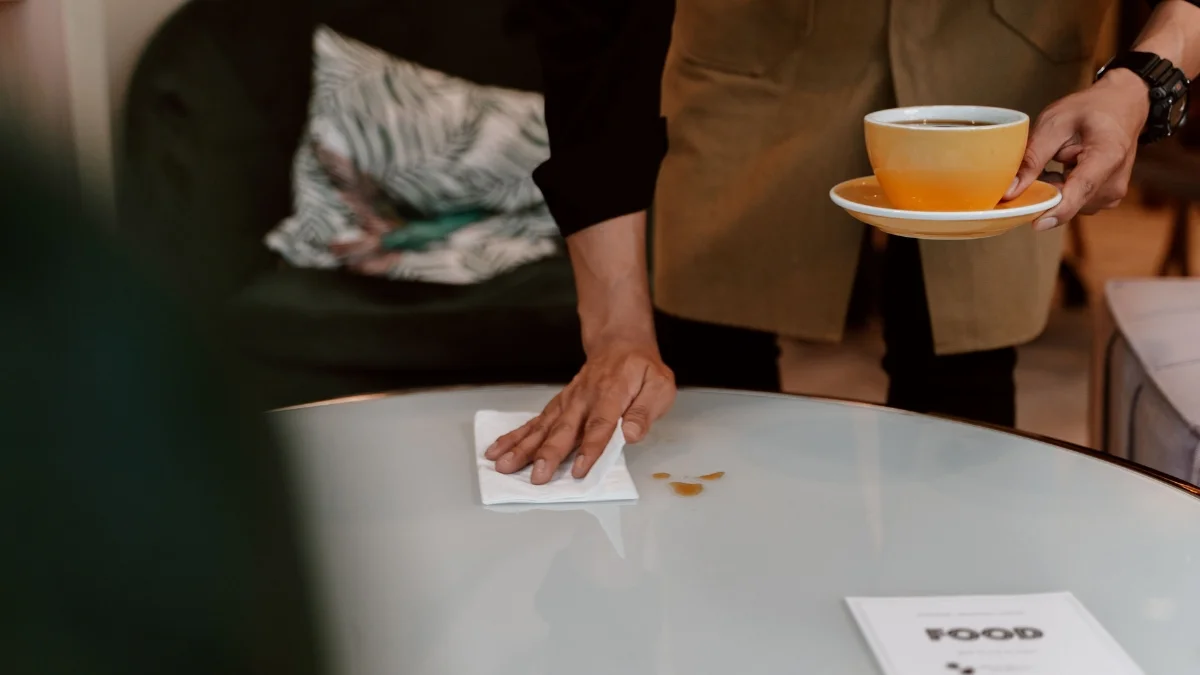 clean coffee stains