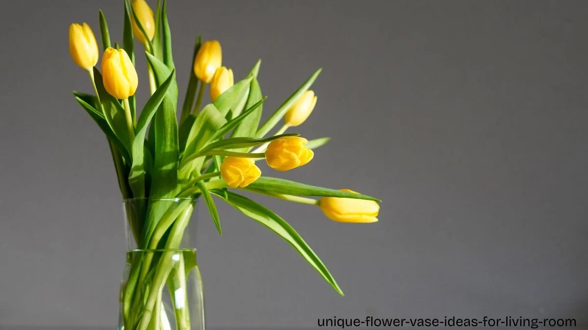 unique flower vase ideas for living room