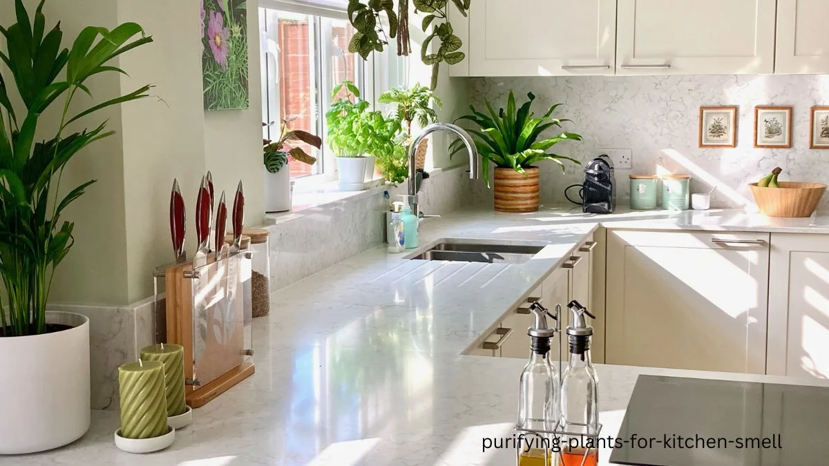 air purifying plants for kitchen smell