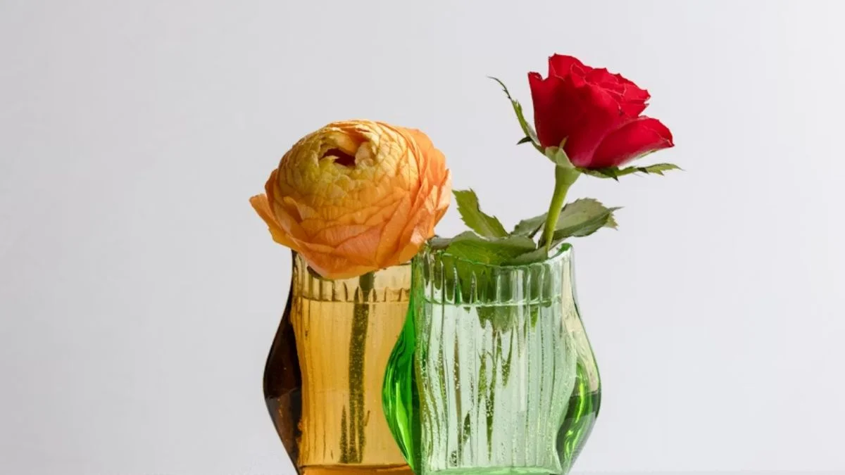Recycled Glass Vases