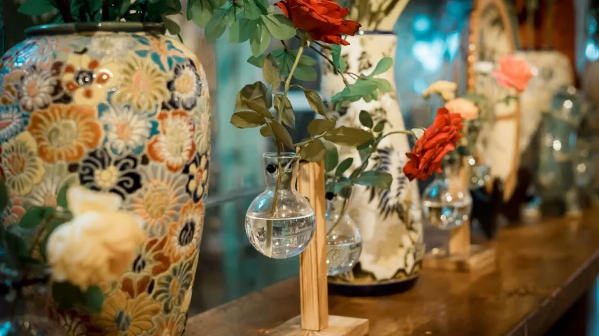 Mosaic Art Vases