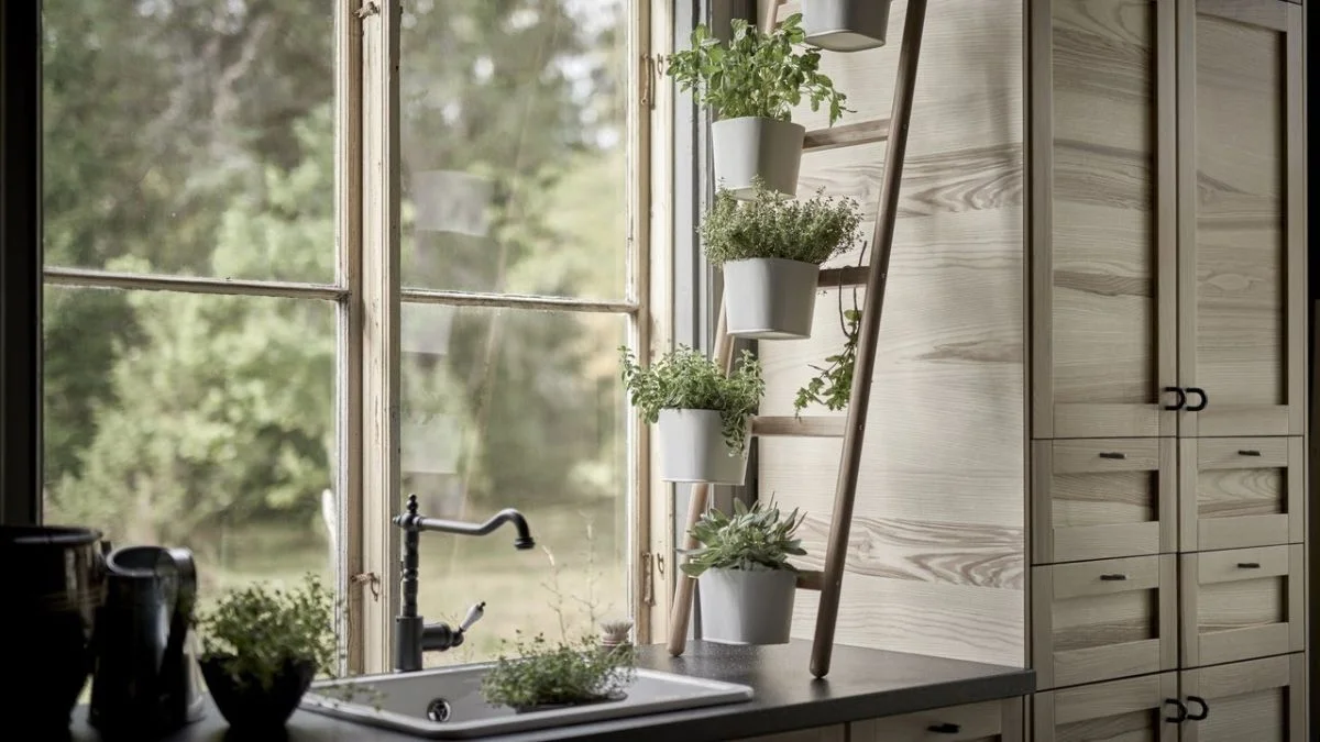 Herb Ladder Shelf
