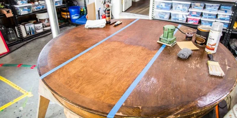 Natural wood furniture polish correctly