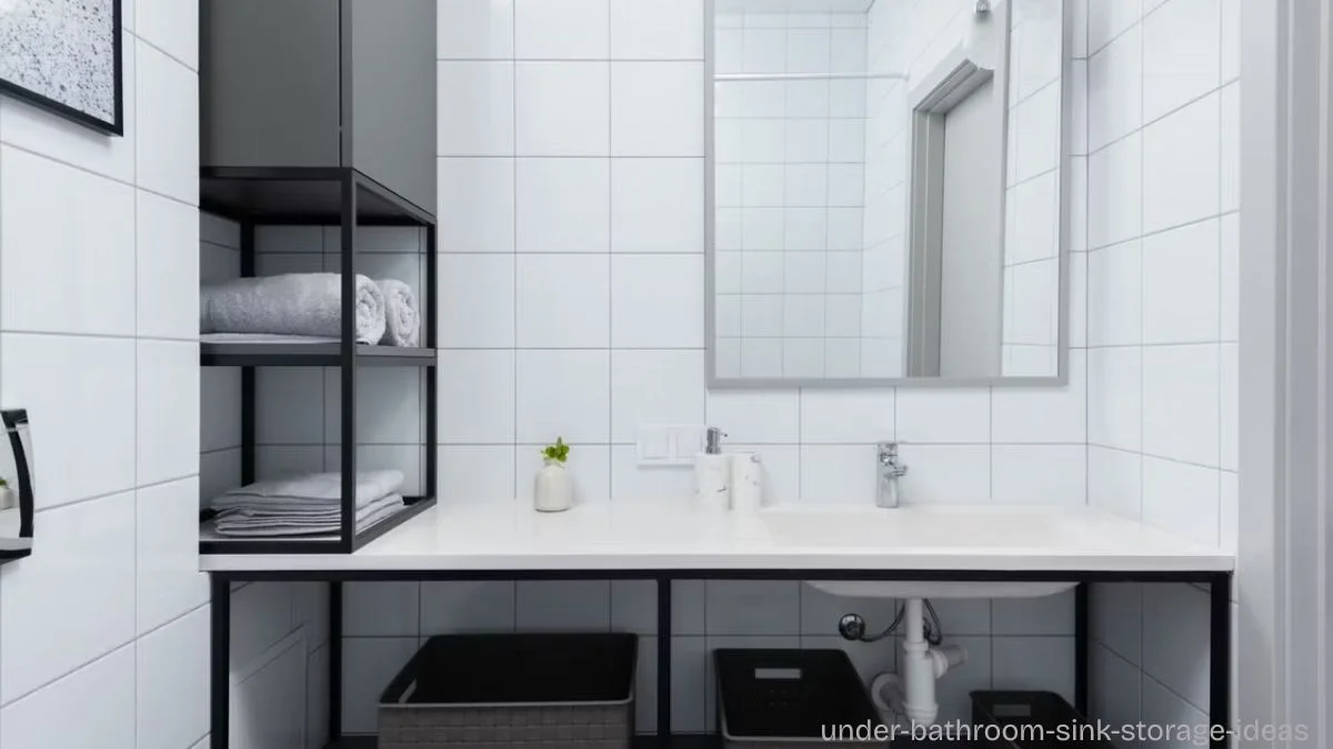 under bathroom sink storage ideas
