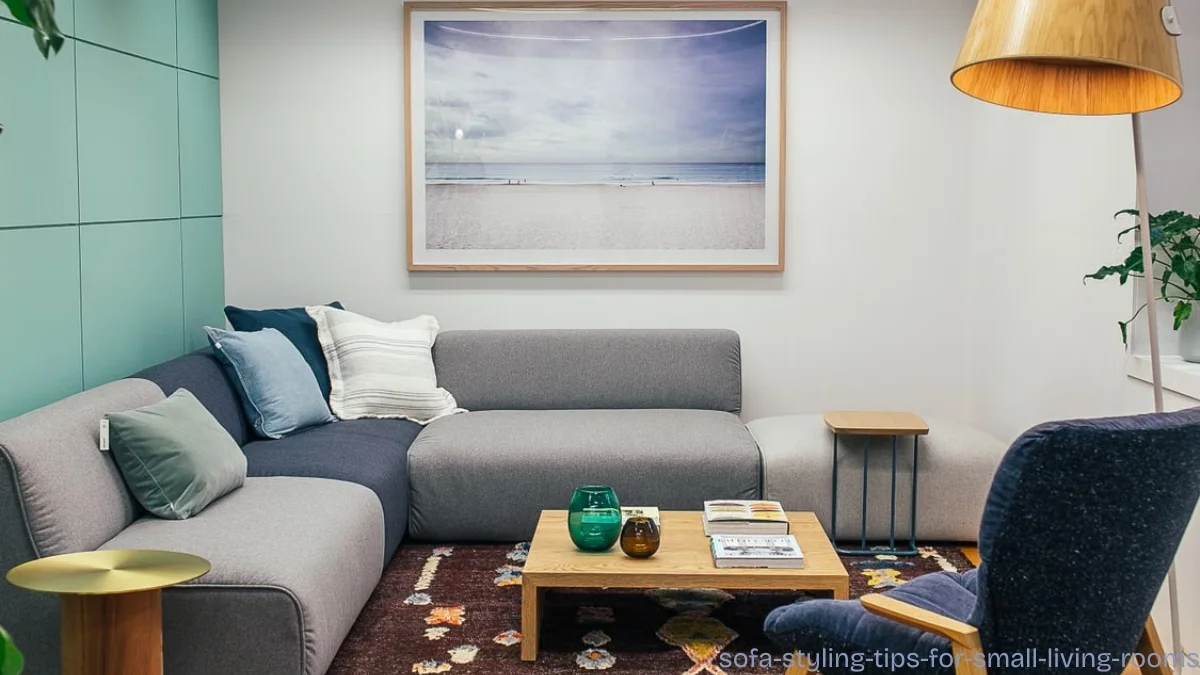sofa styling tips for small living rooms