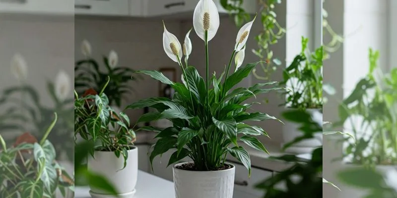 Peace lilies Indoor Plants
