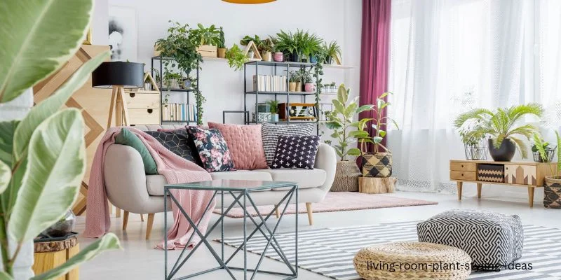 living room plant styling ideas
