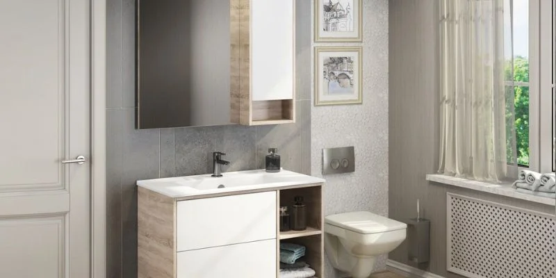 Wall mounted toilet for powder room 