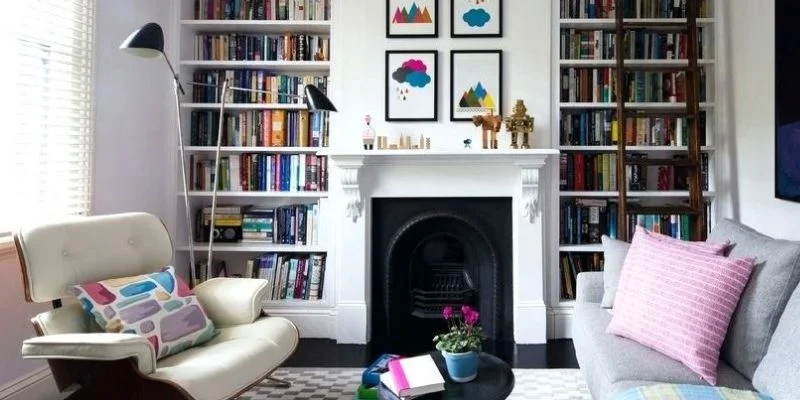 living room lighting for reading corner