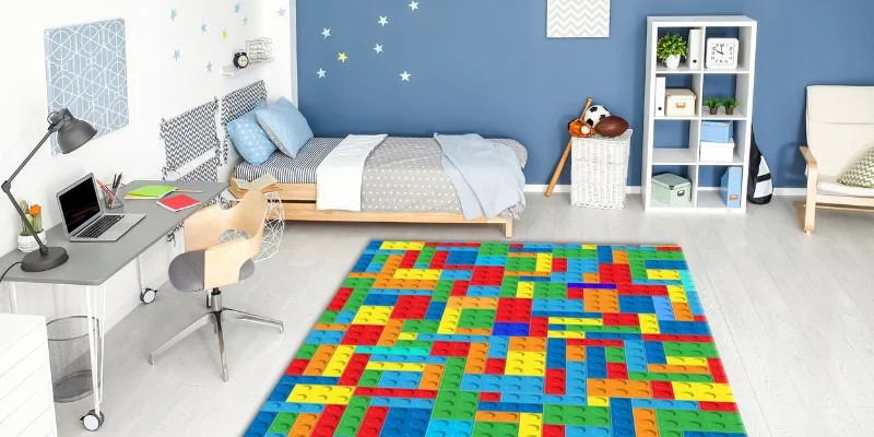 large room rug for the kids
