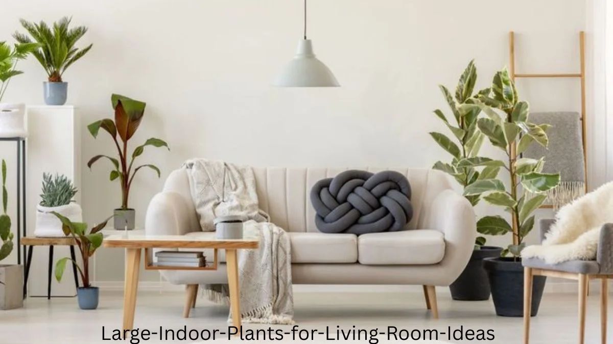 Large Indoor Plants for Living Room Ideas