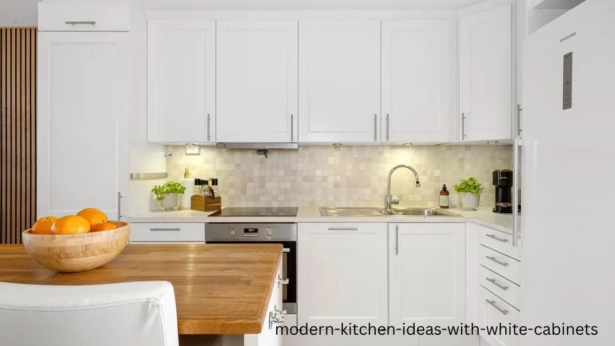 Modern kitchen ideas with white cabinets