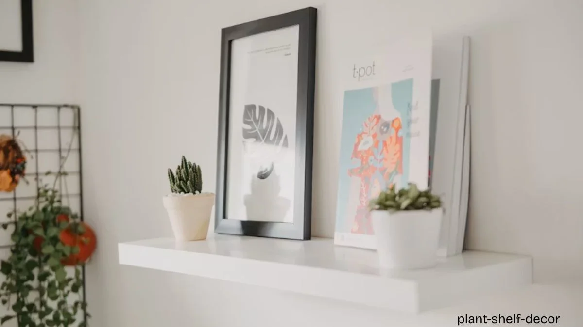plant shelf decor