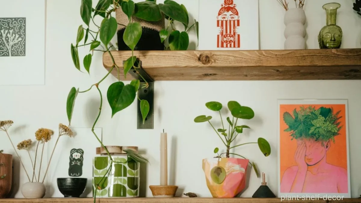 Plant Shelf Decor Ideas for Living Rooms