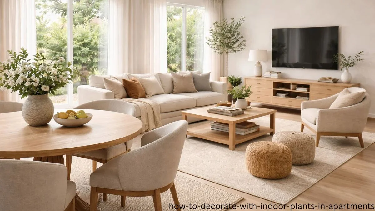 how to decorate with indoor plants in apartments