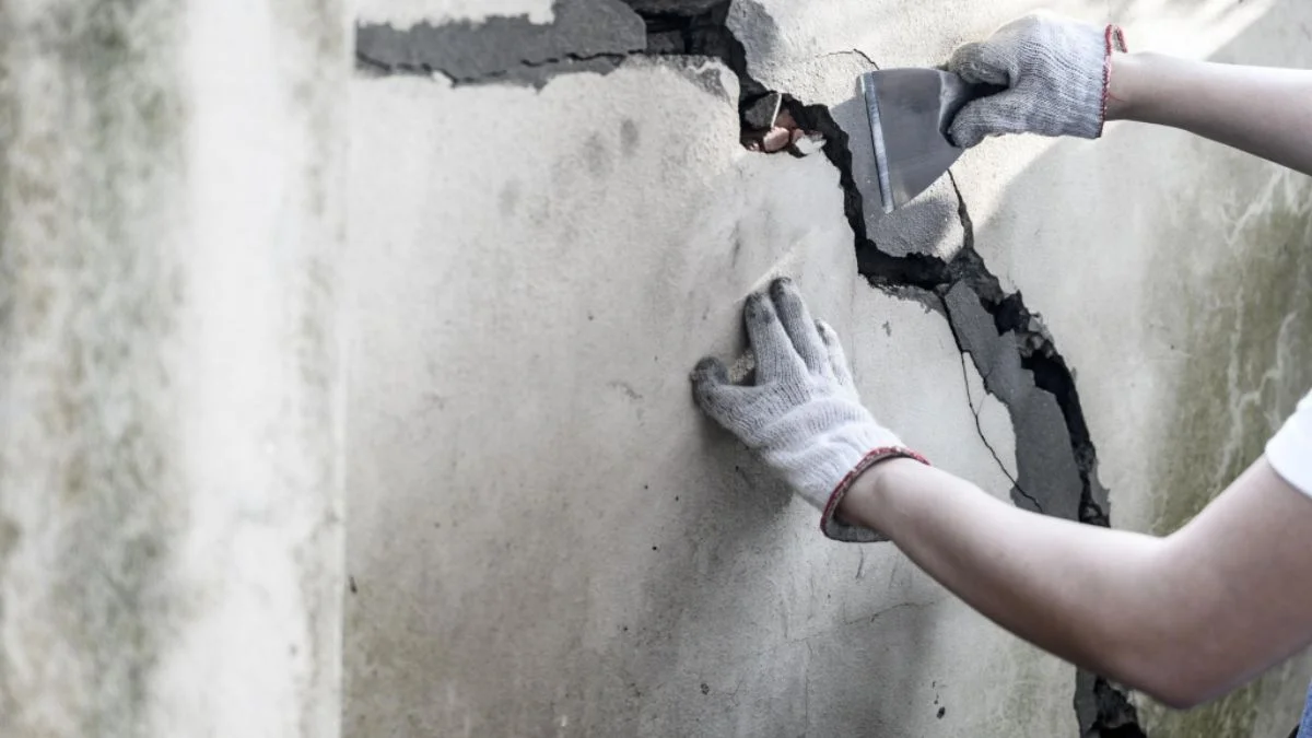 Step-by-Step Guide to Concrete Wall Crack Repair