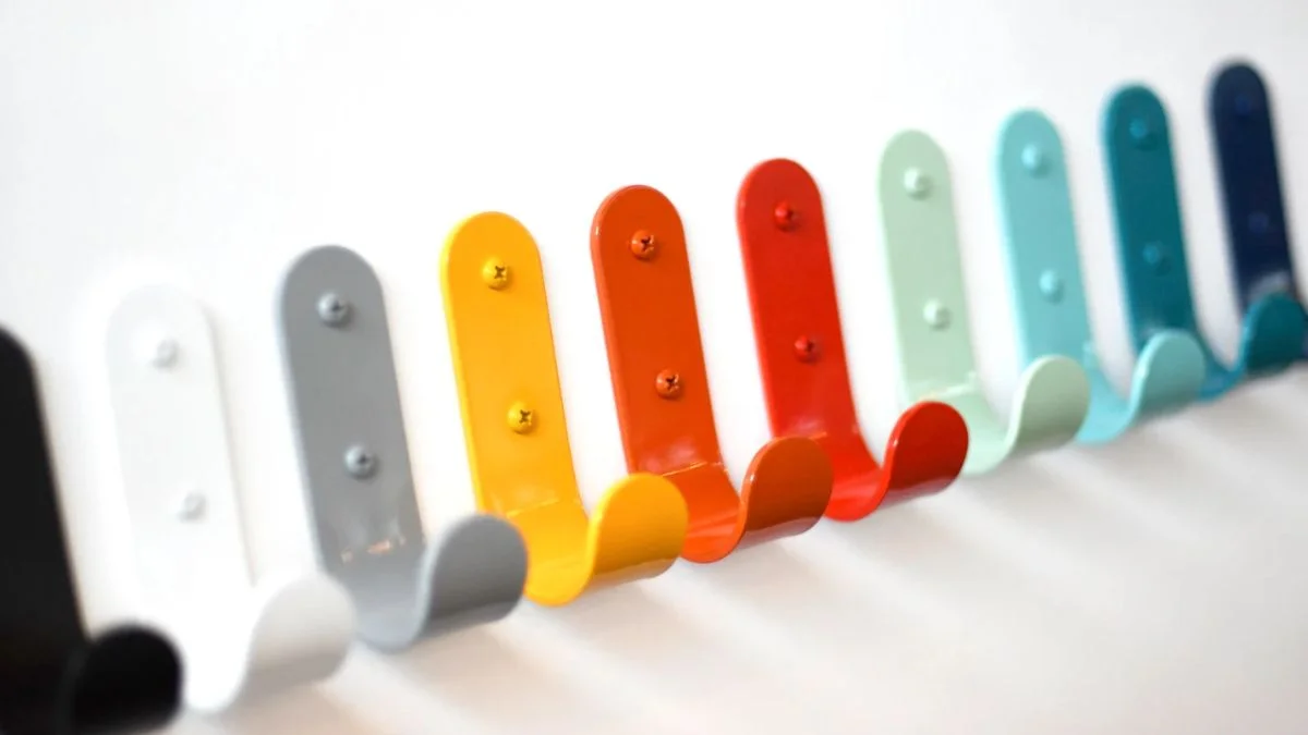  Colorful Wall Hooks