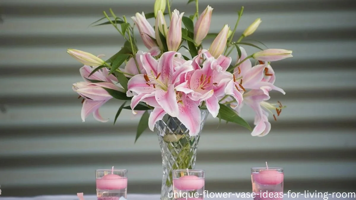 unique flower vase ideas for living room