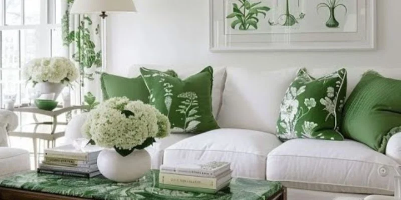 Choose a Green Color Palette to Match Your Plants