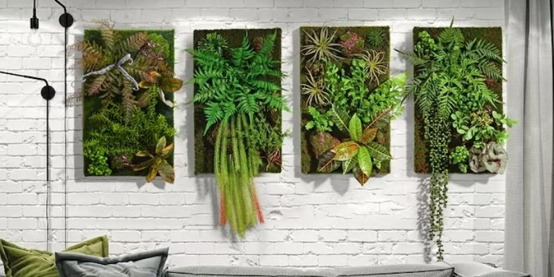 Blend Plants With Artwork and Wall Décor