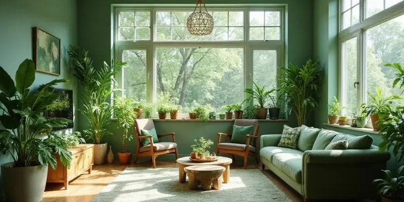 Use Statement Floor Plants as Focal Points