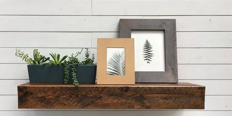  Floating Shelf Plant Centerpiece