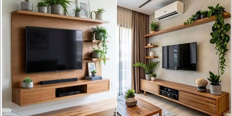 TV Unit and Media Console Placement
Indoor Plants