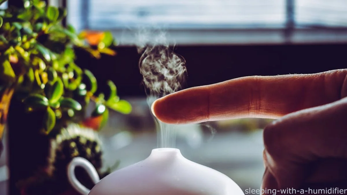 sleeping with a humidifier