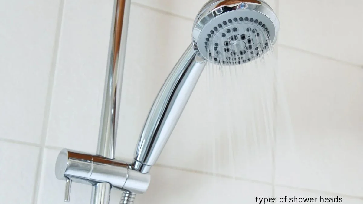 types of shower heads