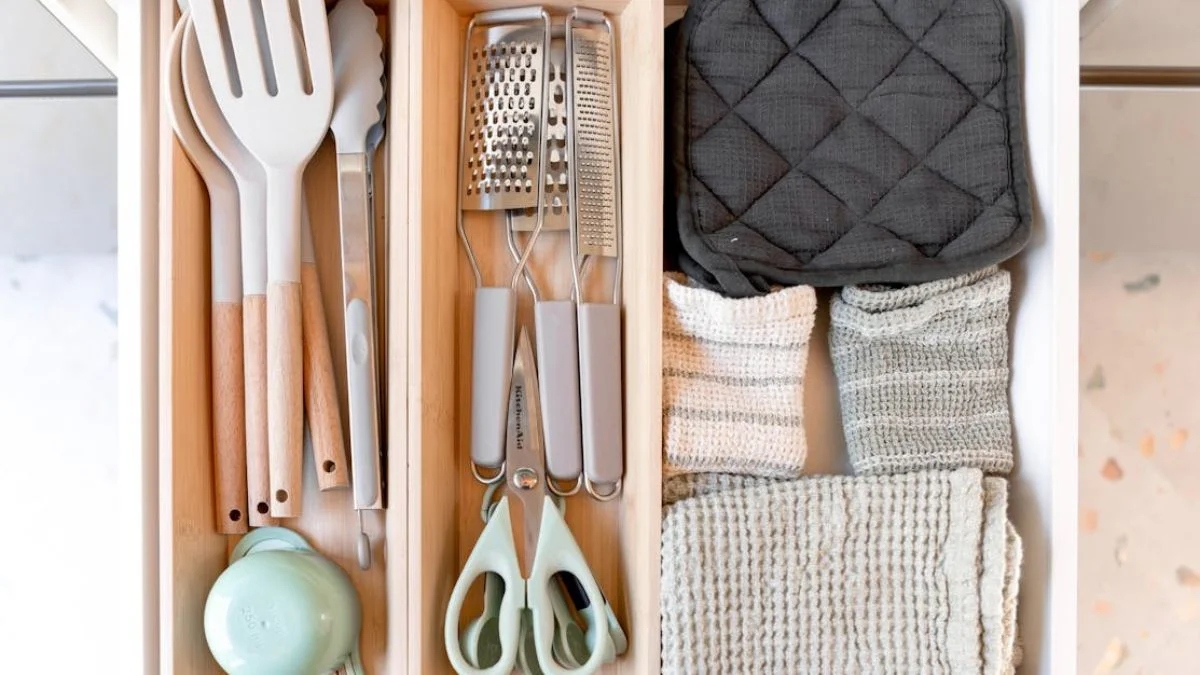 The adjustable drawer organizer